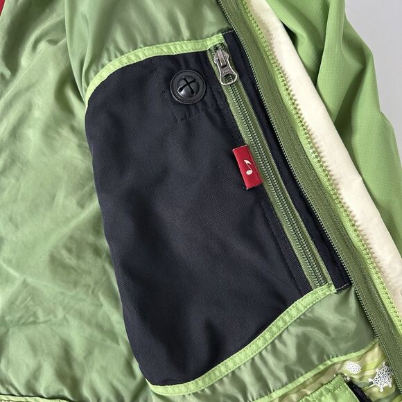 Vintage LL Bean Jacket Womens Sz S Green 3-in-1 Outer Shell Only Ripstop Outdoor - Picture 16 of 16
